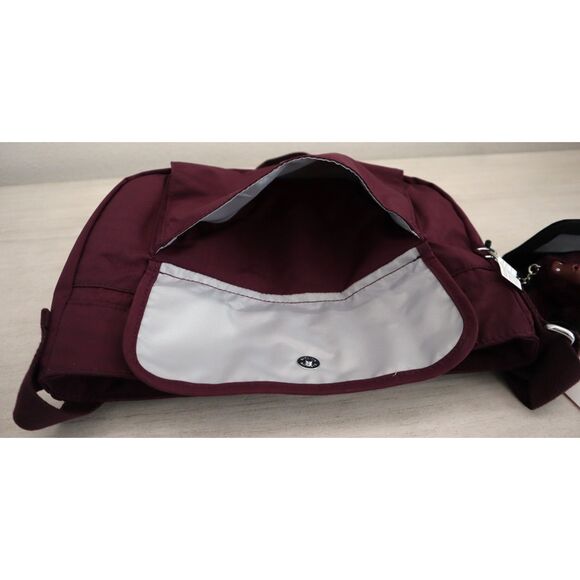 Kipling KIB7V9-1EJ Women's O/S Dark Plum/Black Syro Set Crossbody Bag - Picture 5 of 16